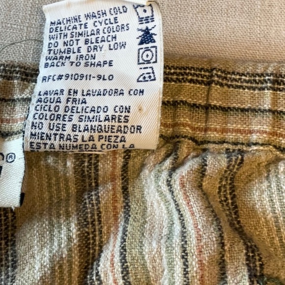 White Stag Striped Capris - Gray and White - Picture 5 of 5